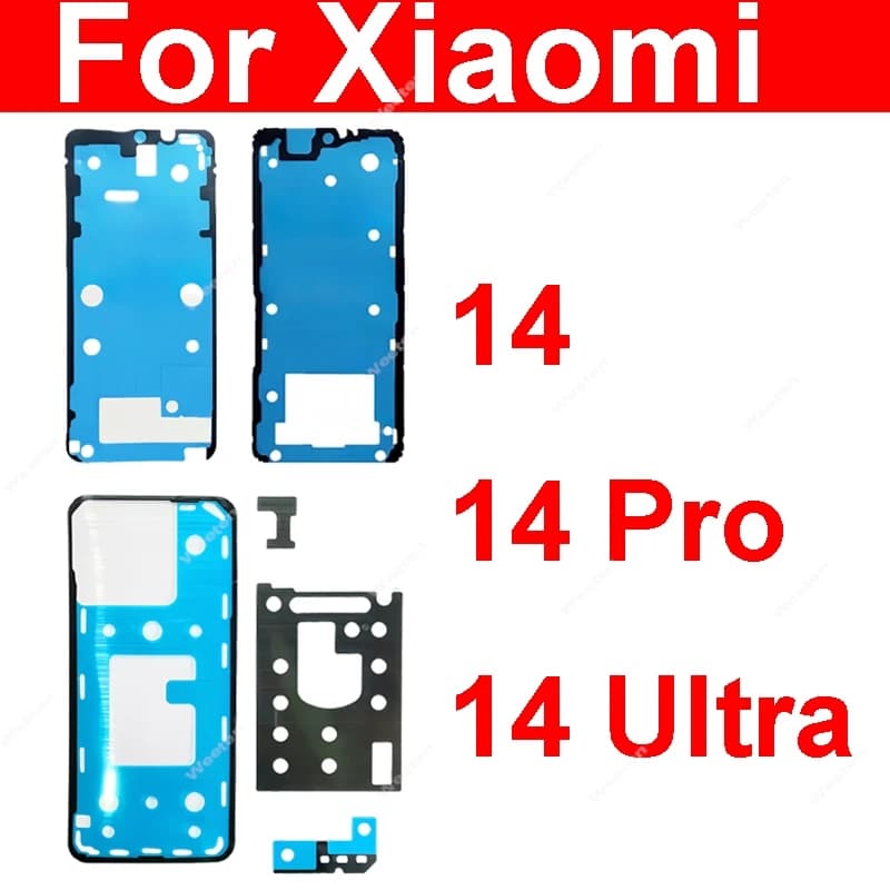 Per Xiaomi Mi 14 Pro Ultra coperchio alloggiamento batteria posteriore adesivo coperchio batteria posteriore adesivo pezzi di ricambio di ricambio