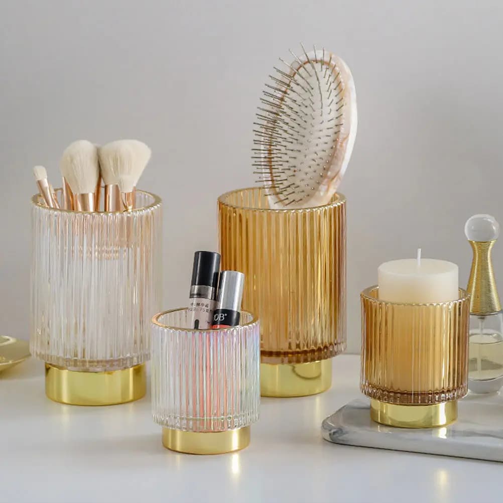 Door Brushes Make-up in Glass Thickness, Container Door Brushes, Organizer Make-up, Door Pens, Desk Organizer