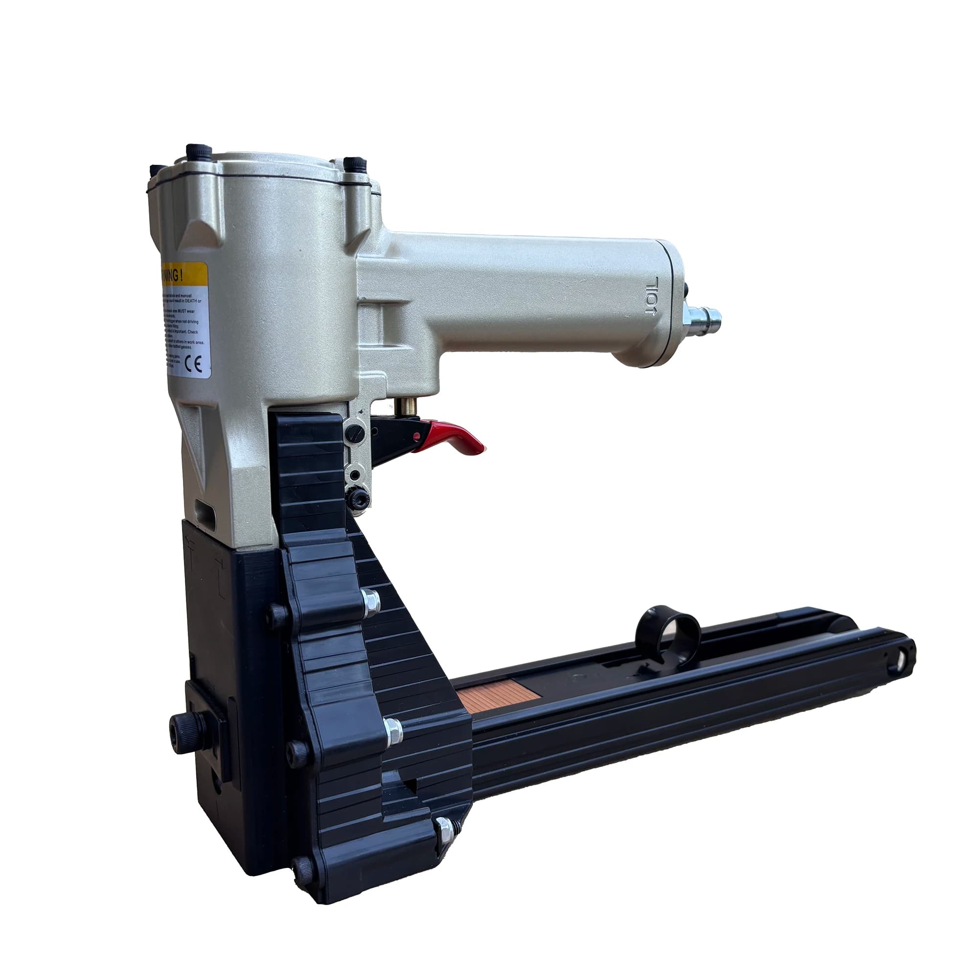 Graffettatrice Pneumatica per Chiusura Scatole, Pistola Graffettatrice per Cartoni 3515 3518 ADCS-19