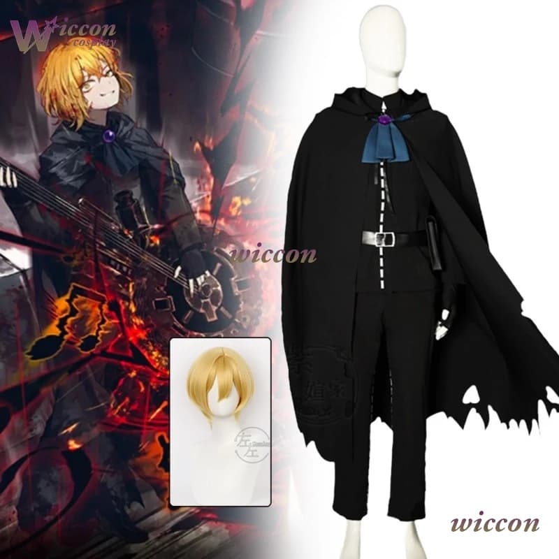 arqd/ Game Limbus Company Cosplay Harmony Sinclair Cosplay Costume Rock Singer EGO Sinclair Full Set Women Men Hallowen Roleplay