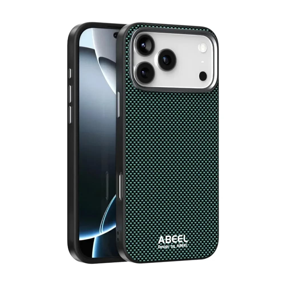 Custodia sottile in fibra di carbonio Kevlar con texture aziendale per IPhone 17 Pro Max Air 16 15 14 13 Plus Cover rigida antigoccia con ricarica wireless