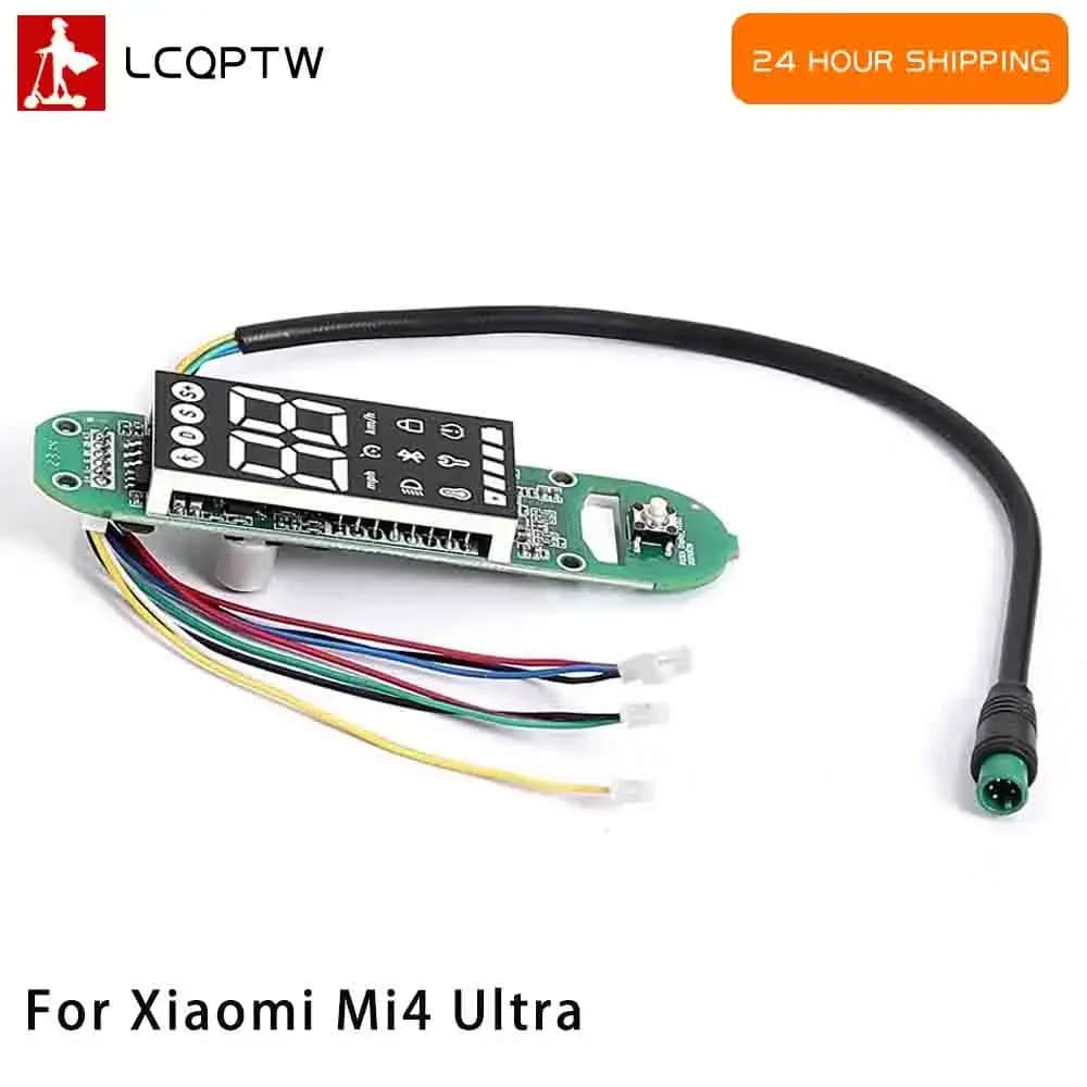 Display del cruscotto per scooter elettrico Xiaomi Mi4 Ultra Accessori Display a LED Parte di ricambio della scheda PCB