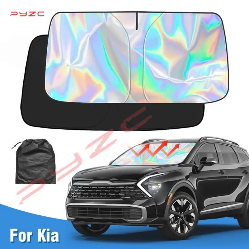 Parabrezza Laser Parasole per Kia Sportage 2017-2020 2021 2022 2023 2024 CX5 Finestra Visiera Parasole Protezione Pieghevole Blocchi Raggi UV