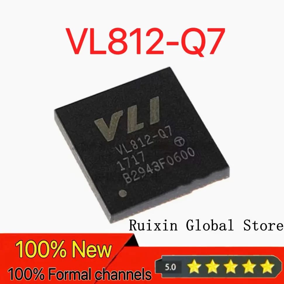 e5 PZe Genuine Original VL812 VL812-Q7 patch QFN76 USB 3.0 Hub chip controller IC
