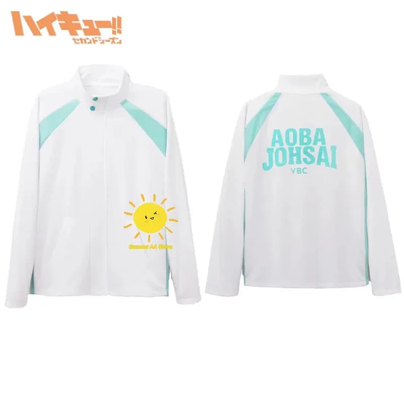 DY20Anime Haikyuu Cosplay Haikyuu Cosplay Costumes Karasuno Aoba Johsai Shiratorizawa Nekoma Uniform Volleyball Jerseys Cos Unis