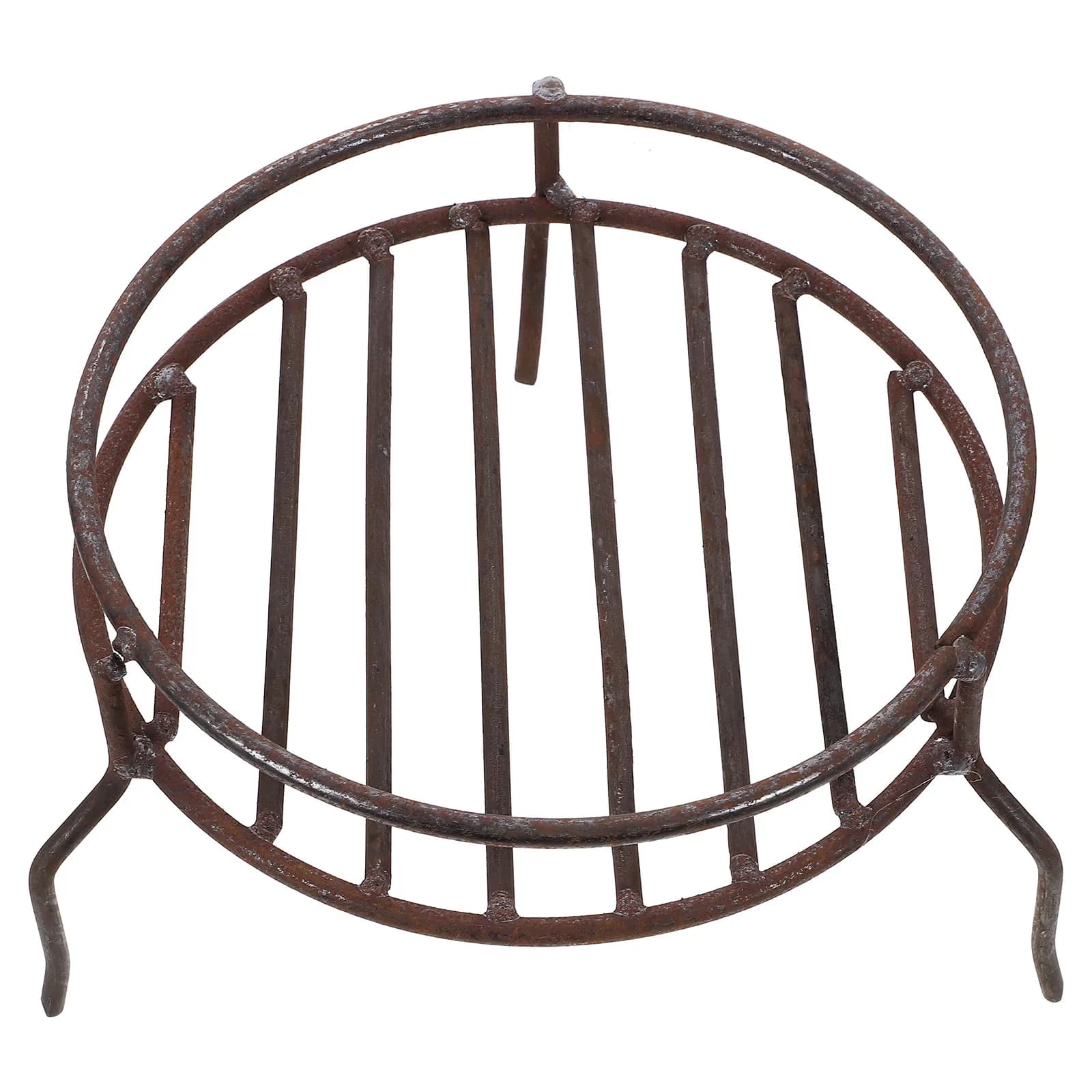 Heavy Duty Iron Pot Stand for Camping Outdoor Cooking Stove Support Wok Rack Pan Holder Multi-Function Fireproof Campfire Grill