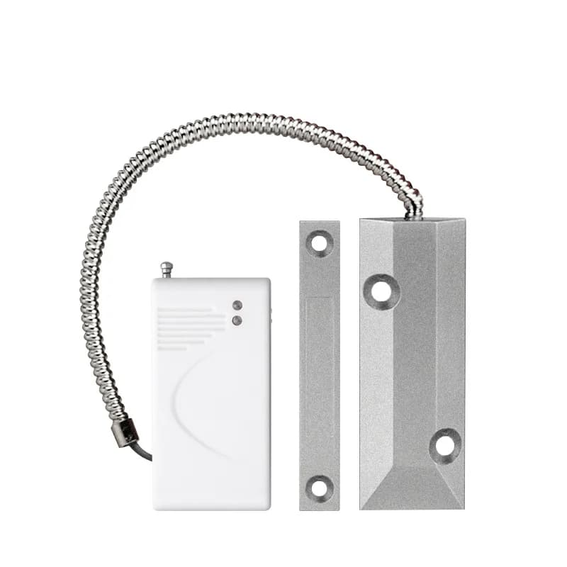 Magnetometro wireless impermeabile Sensore per cancello per porta avvolgibile Rilevatore magnetico per finestra 433 MHz Allarme di sicurezza domestica