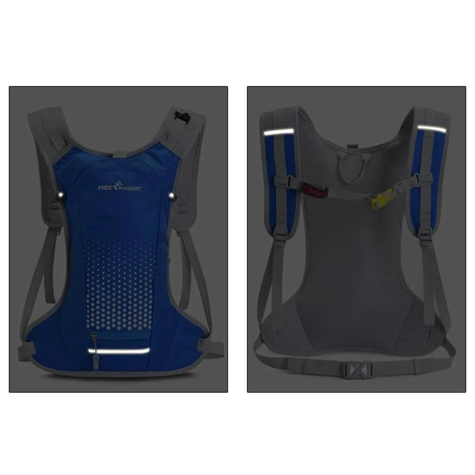 Hydration Backpack Pack 2L, Lightweight Daypack Water Backpack for Hiking Running Cycling Camping, Fits Men, Women, Kids, 2L