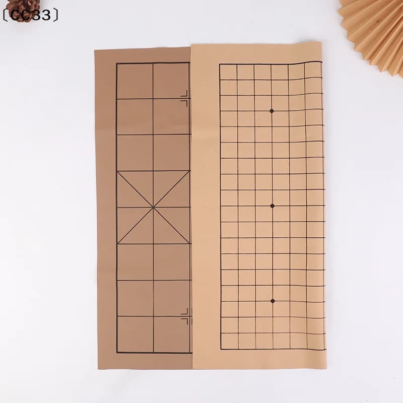 Scacchiera pieghevole per Go, Weiqi, gioco da tavolo, 53*61 cm, a doppia faccia, in PU e peluche, gioco classico〔CC33〕