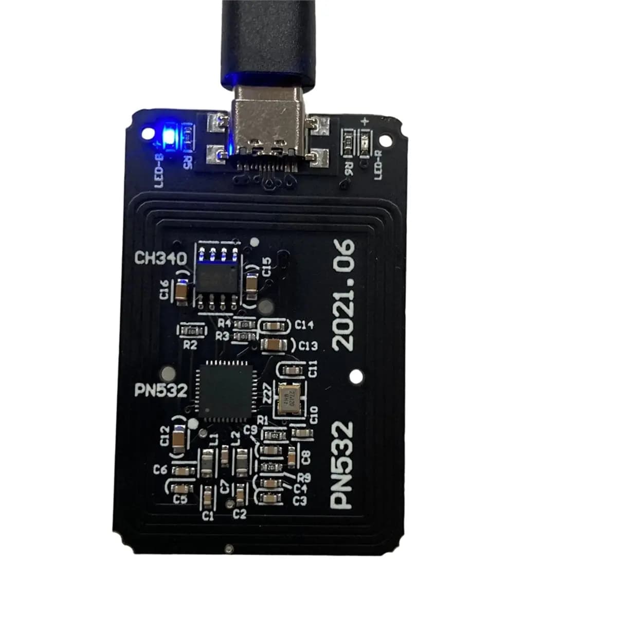 Modulo N94R PN532 Lettore/Scrittore NFC per Carte IC Criptate, Controllo Accessi/Ascensori, Scrittura su Braccialetti e Telefoni Cellulari