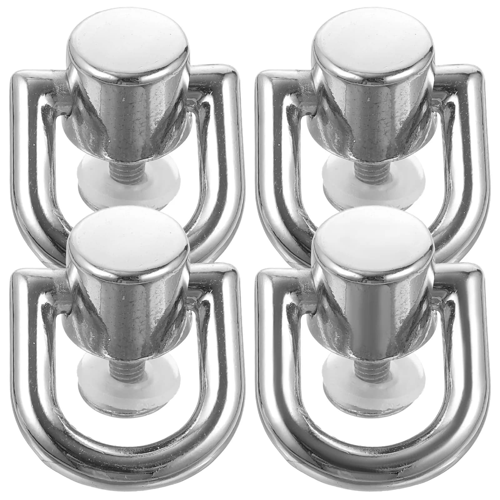 Kit di 4 Pezzi di Rivetti ad Anello Girevole a D per Borse, Cinture, Bracciali, Scarpe, Stivali, Cappelli, Accessori per Borse e Artigianato