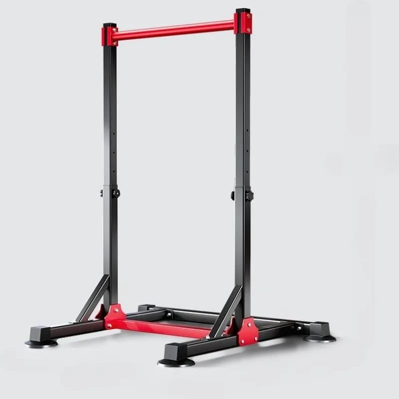 Portable electric tower for home gym with pull-up bar station with sturdy structure for home gym use