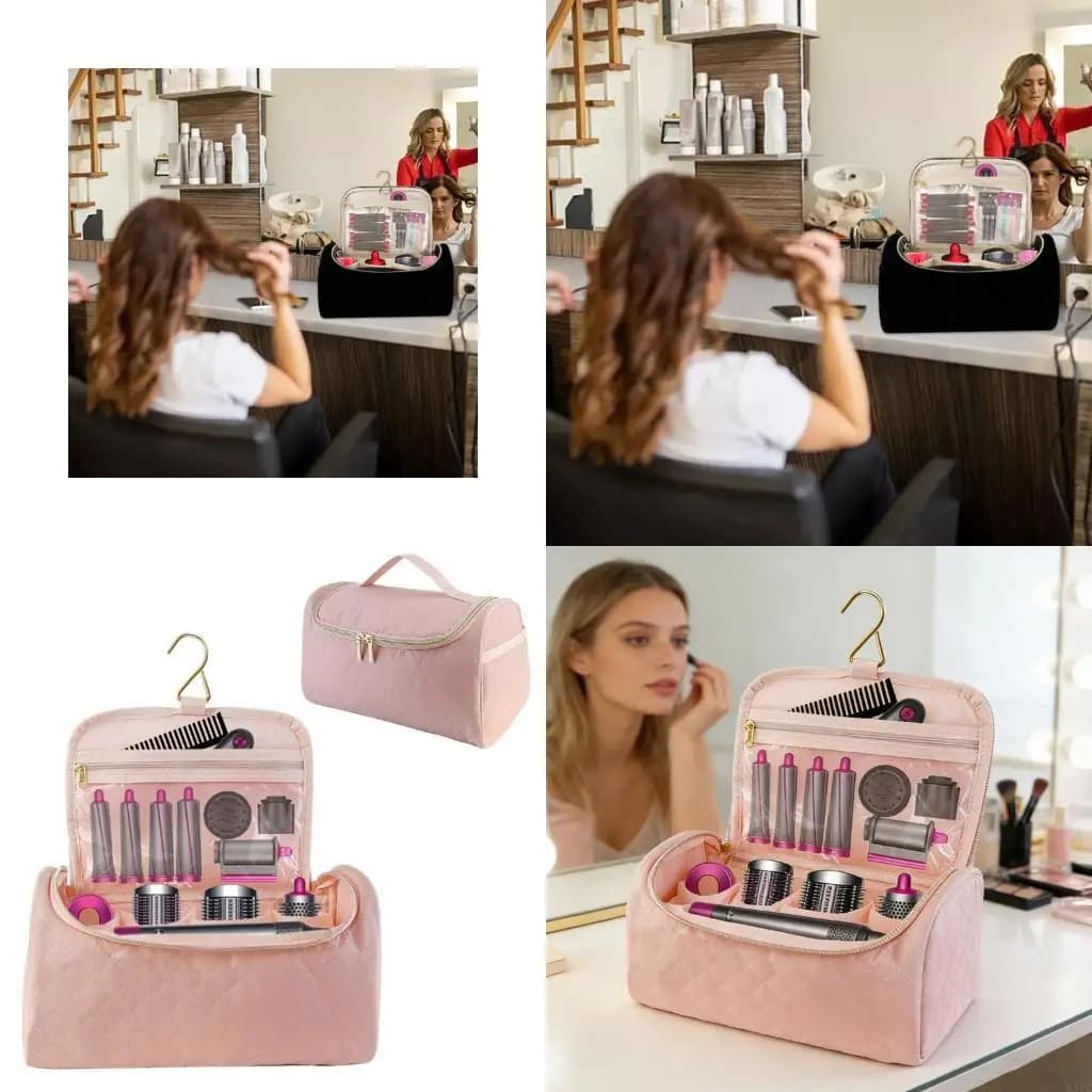 Hair Curler Hair Dryer Travel Bag For Keeping Straighteners Dryer Hairdress Tool X3UC