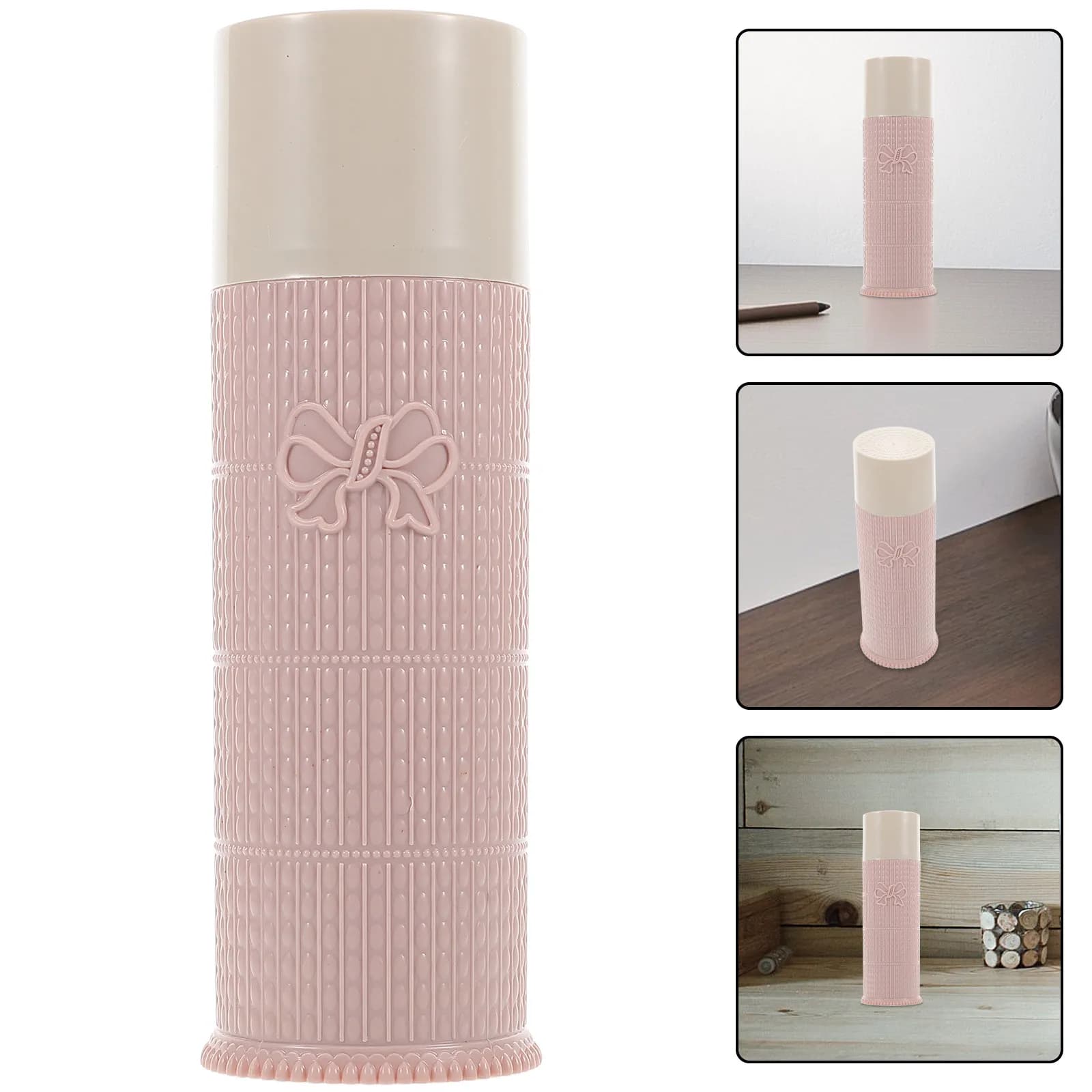 Custodia Portatile in Plastica per Spazzolino da Denti, Contenitore da Viaggio con Coperchio, Organizer per Bagno, Kit per Uso Quotidiano