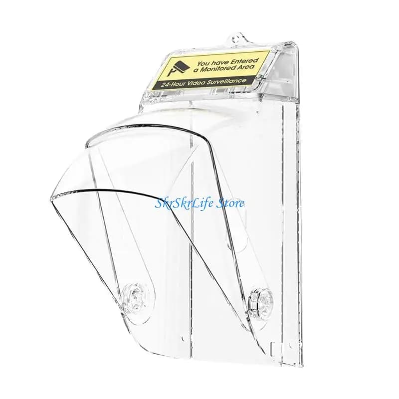 E65E Copertura impermeabile antifurto Segnale avvertimento fluorescente Resistente a tutte le condizioni atmosferiche in per