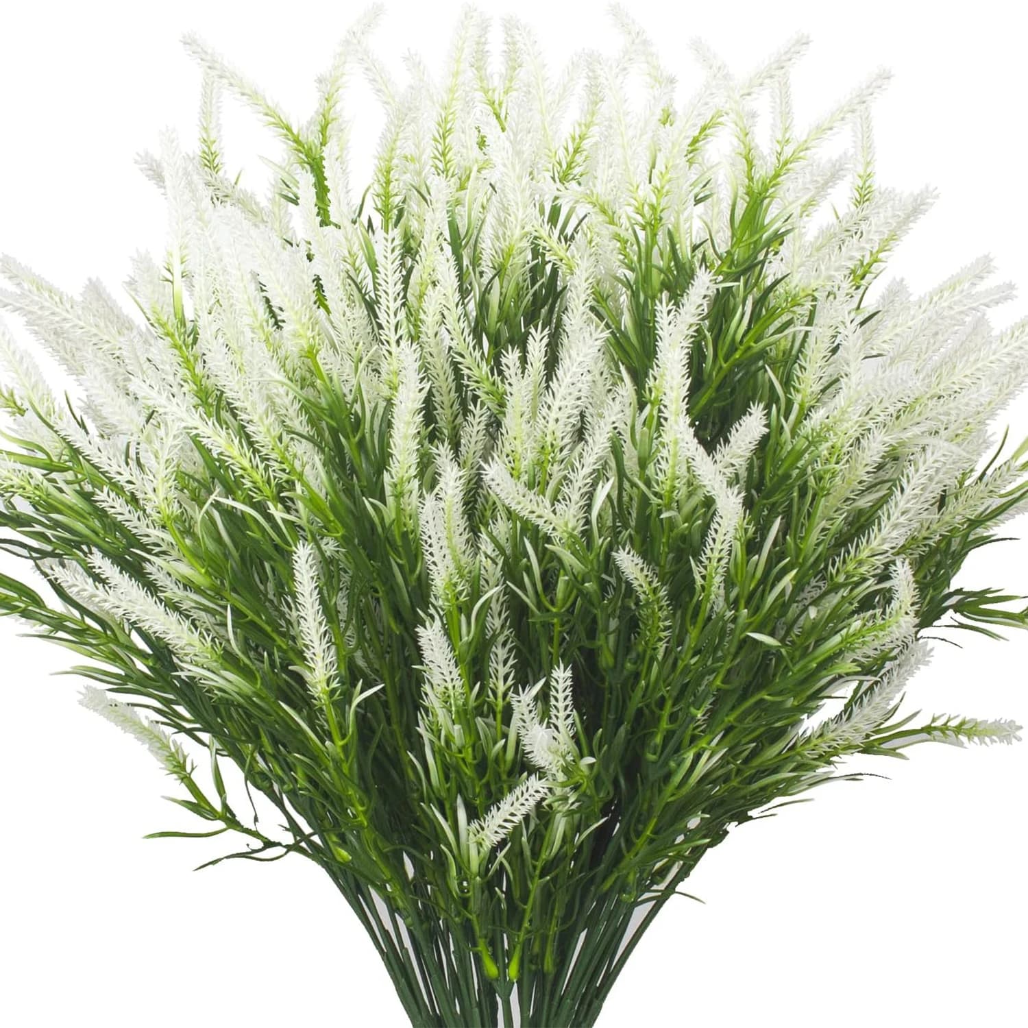 Artificial Plants Plastic Persian Fern Leaves Flowers Home Wedding outdoors Party Balcony Decor Flower Arrangement diy flowerpot