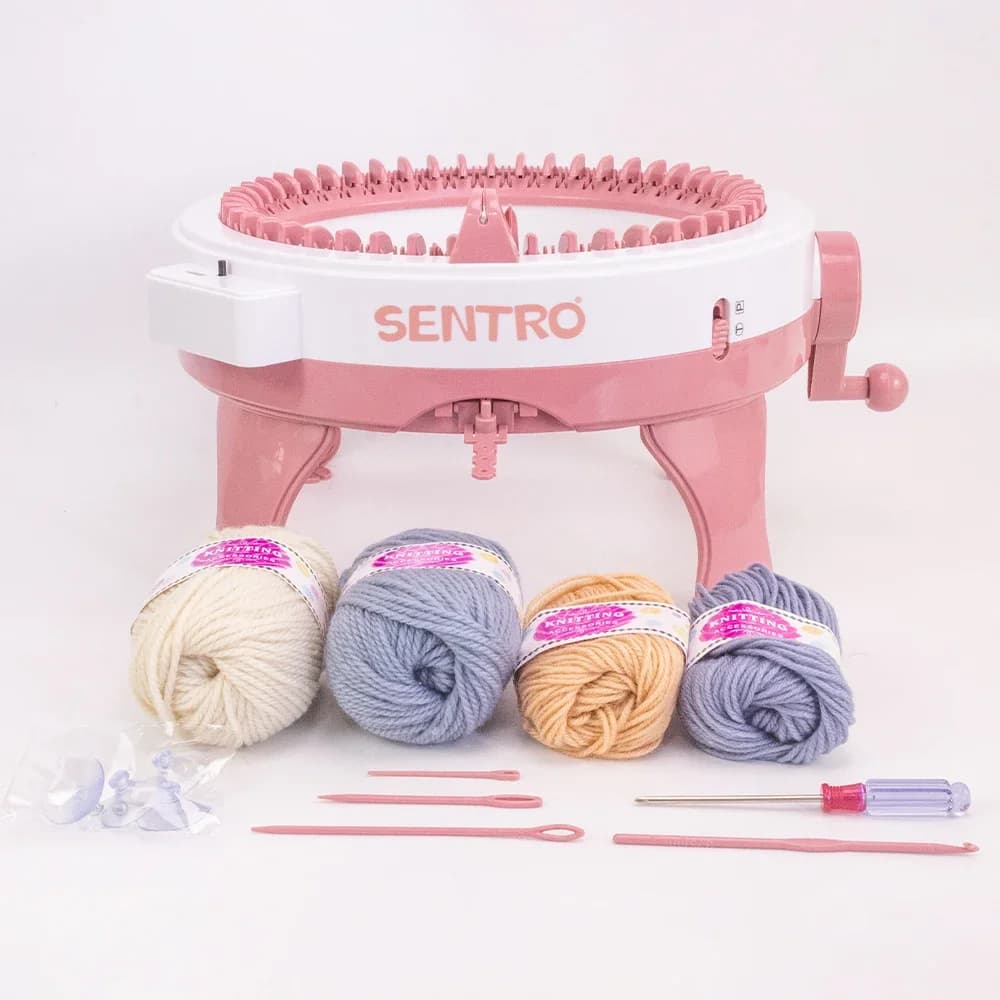 Macchina per maglieria a mano versatile ed efficiente da 22/40/48 aghi per sciarpe fai da te maglioni cappelli calzini progetto artigianale per adulti e bambini