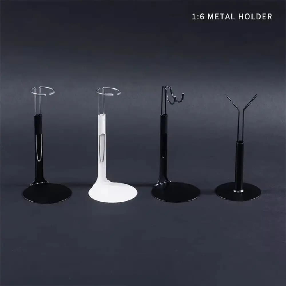 U-Shape Doll Display Stand 1/6 Scale Metal Holder Doll Bracket Support Adjustable Figure Organizer Figure Models Stand