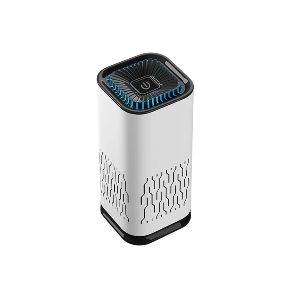 Purificatore d'Aria Portatile Silenzioso Design Compatto in Materiale ABS Filtrazione Efficace