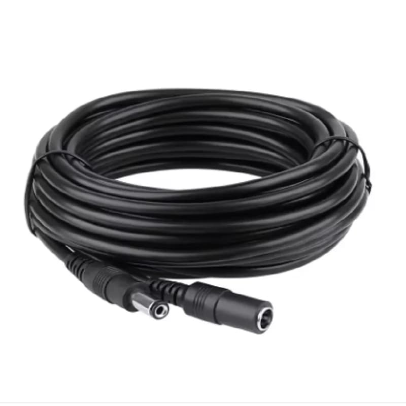 20m 15m 10m 5m 3m DC12V Cavo di prolunga di alimentazione DC 2.1*5.5mm Cavo connettore maschio-femmina per cavo di alimentazione telecamera di sicurezza CCTV