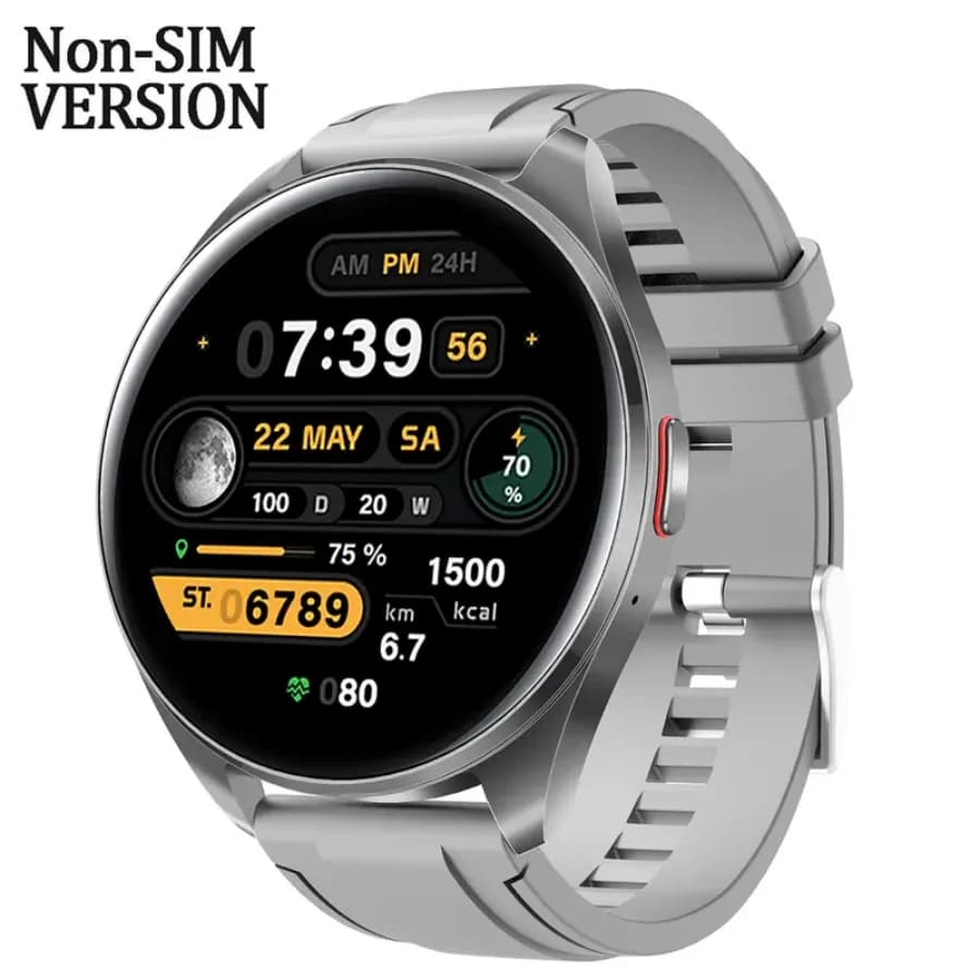 Smartwatch per uomo e donna, chiamate wireless, oltre 100 modalità sportive, fitness tracker con varie promemoria APP, promemoria chiamate e messaggi, touch screen, compatibile con IOS e Android, braccialetto smart indossabile, orologio digitale da polso, regalo di Natale