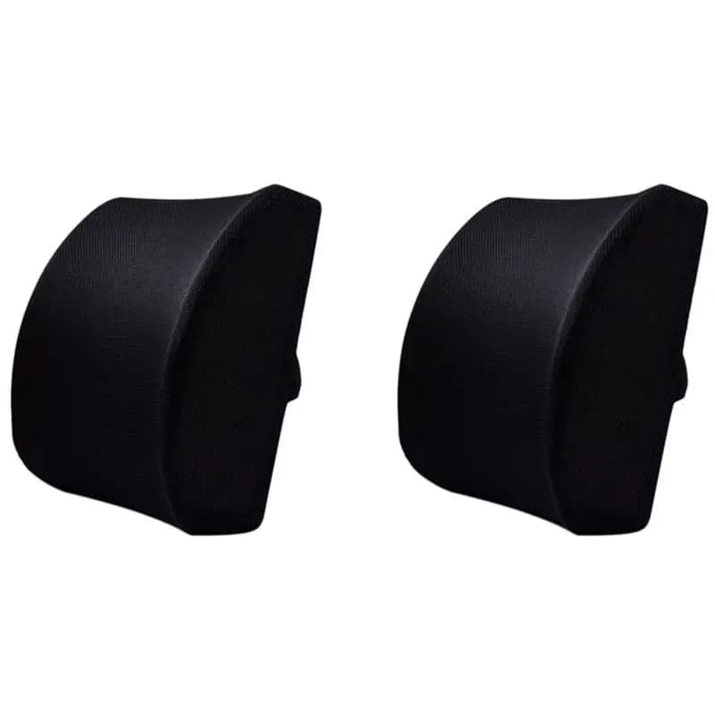 Cuscino di supporto lombare in memory foam SEWS-2X per sedia, ufficio, casa, auto - in rete