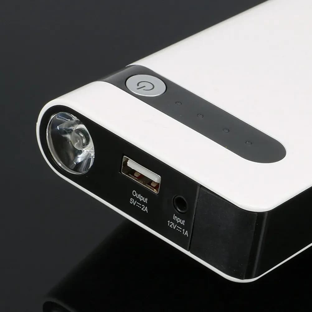 Power Bank da 30000 mAh per Cellulari e Avviatore d'Emergenza per Auto, Jumper Tascabile Portatile