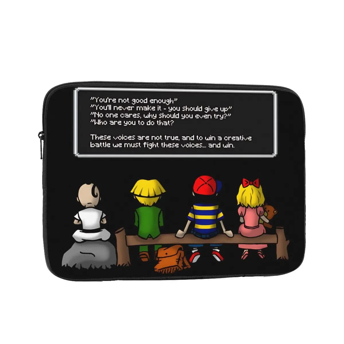 Custodia per borsa per notebook per laptop Earthbound The Voices Custodia per borsa per computer 12 13 15 17 pollici Custodia antiurto