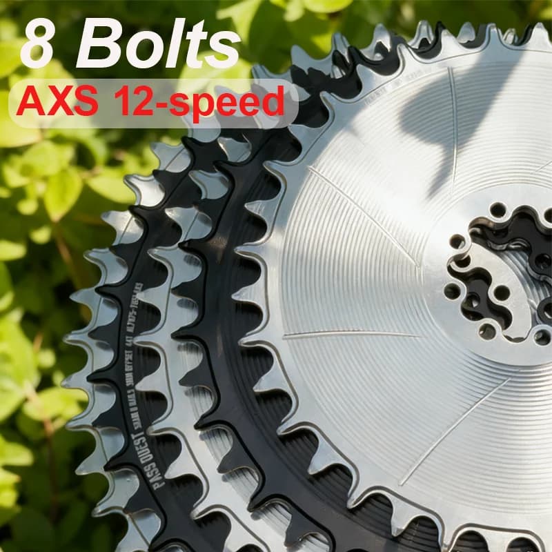3mm Offset 8 Viti Aero Corona Per Sram Assi Sx Nx X0 Xx Sl 28 30 32 34 36 38 Denti Piccola Stella Per Anello Catena Della Bicicletta Argento