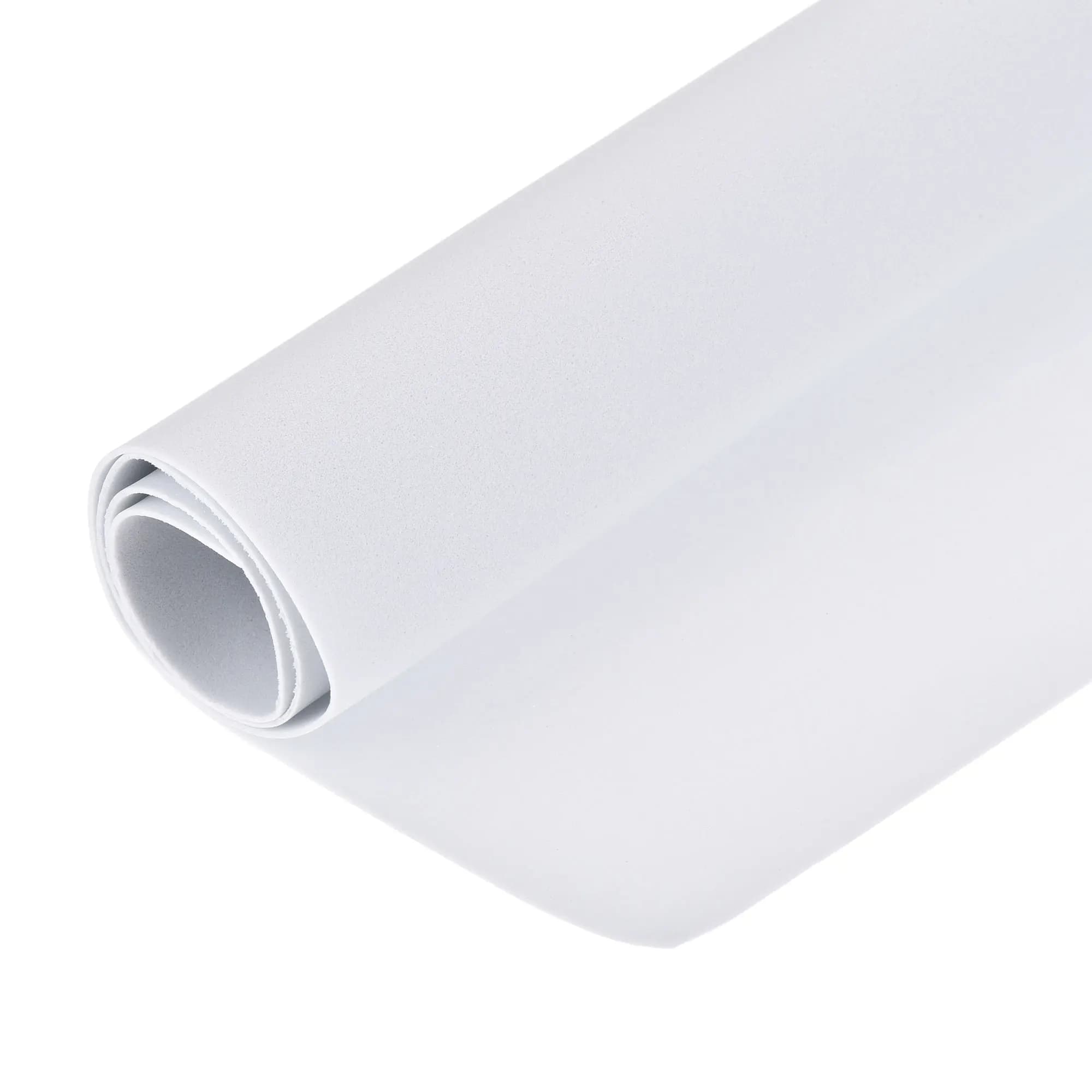 Uxcell Foam Sheets EVA White and Black, 1 Piece, Thickness 1mm/2mm, Foam Roll for Craftsmanship, EVA Sheets for Fai-da-Te Modelling and Material for Manual Creations