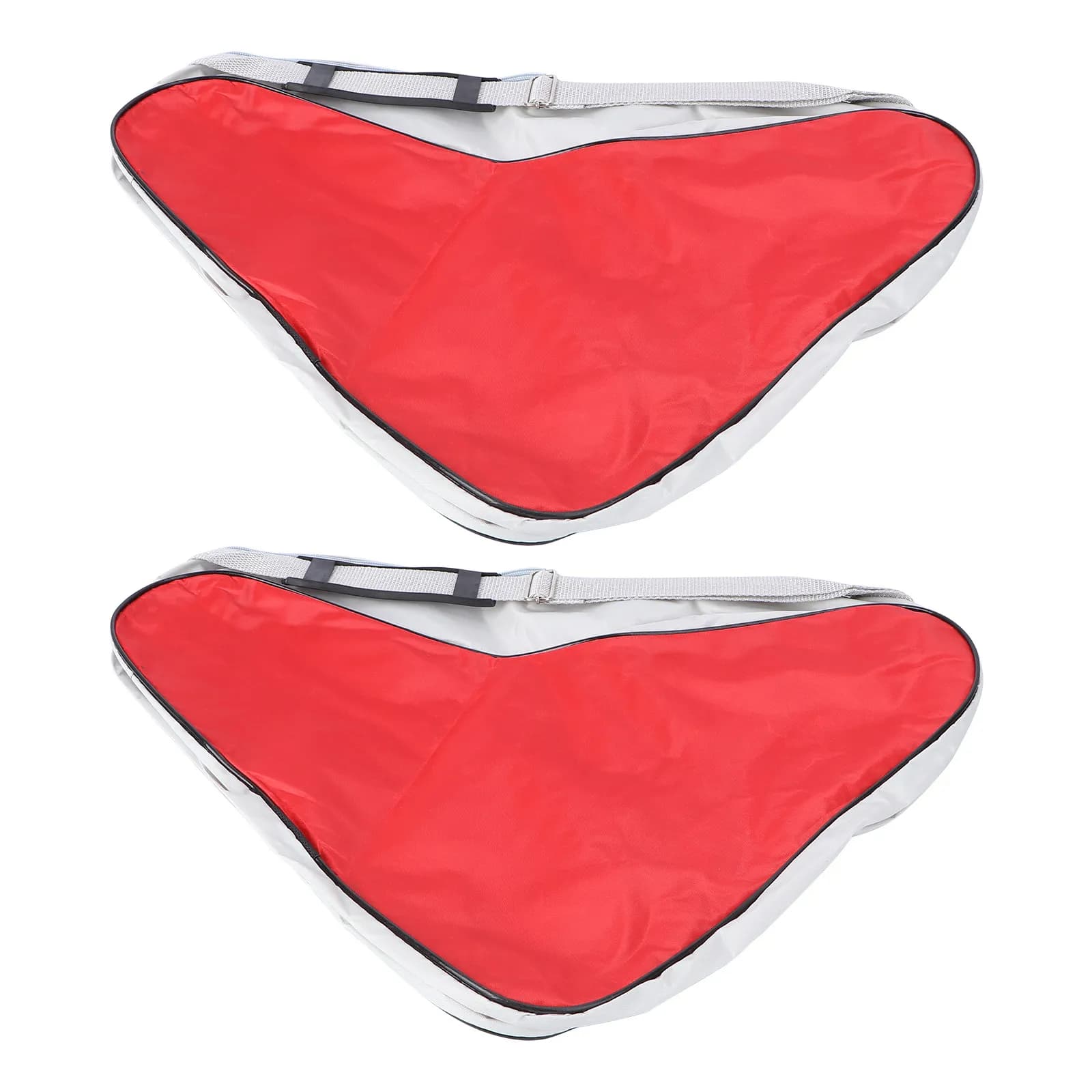 Set di 2 Borse per Pattini, Grande Capacità, con Cerniera, Borsa a Tracolla per Pattini da Ghiaccio, Pattini in Linea, Custodia per Scarpe