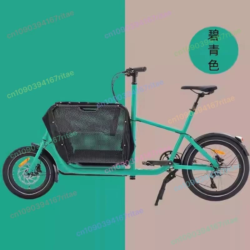 Carrello di consegna per portapacchi per rimorchio per bicicletta da passeggio per cani da viaggio per animali domestici con cestino elettrico