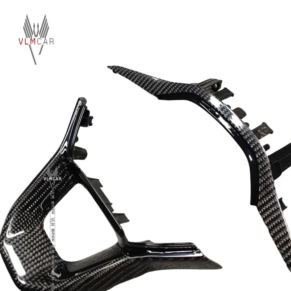 VLMCAR-Volante in fibra di carbonio Trim Cover per Seat Cupra Formentor Ateca MK4 2023 con pagaie Private Custom Leon Cupra