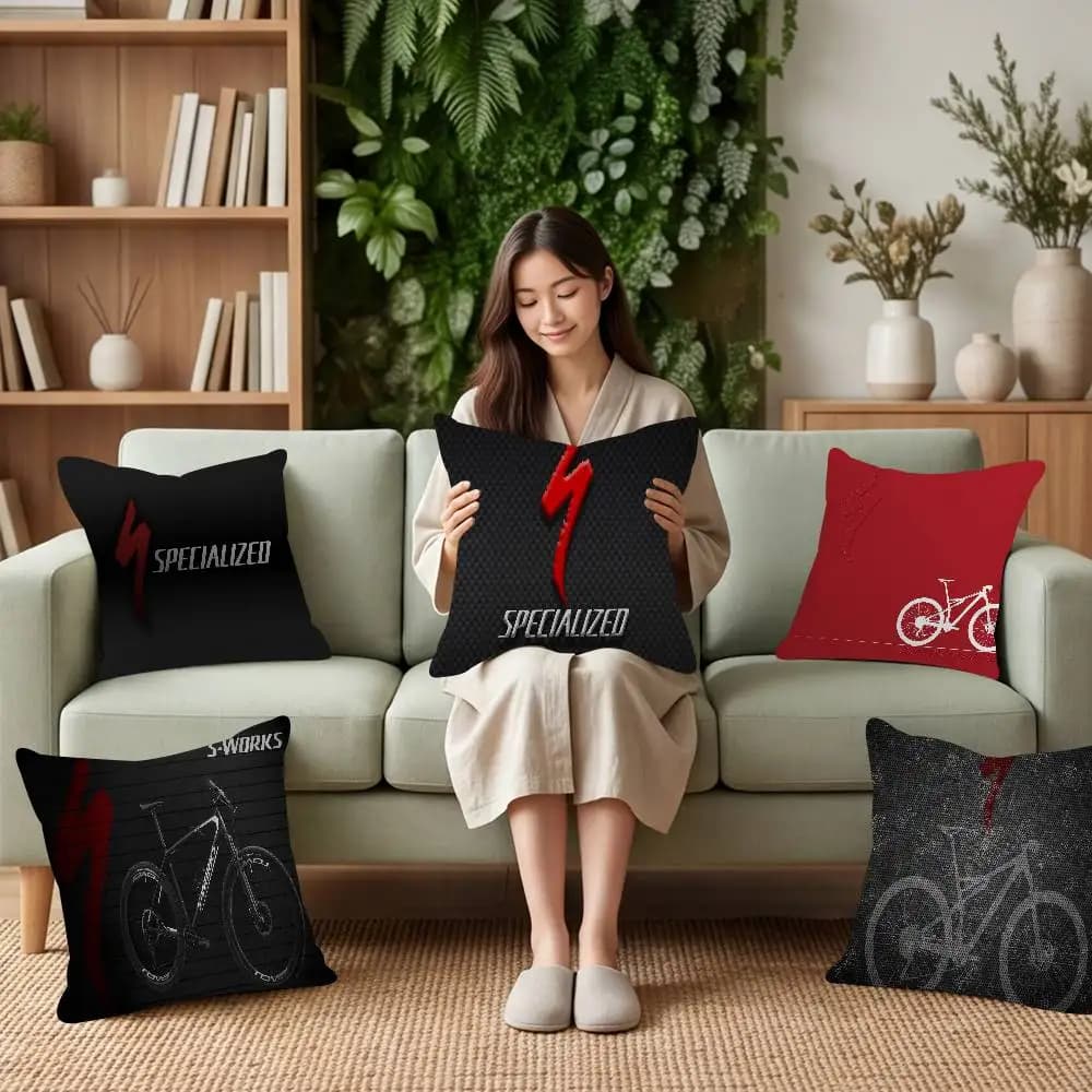 Brand S-Specialized Storage Pillow Case For Home Bedroom Car Office Decoration Living Room Sofa Cushion Cover Suitable