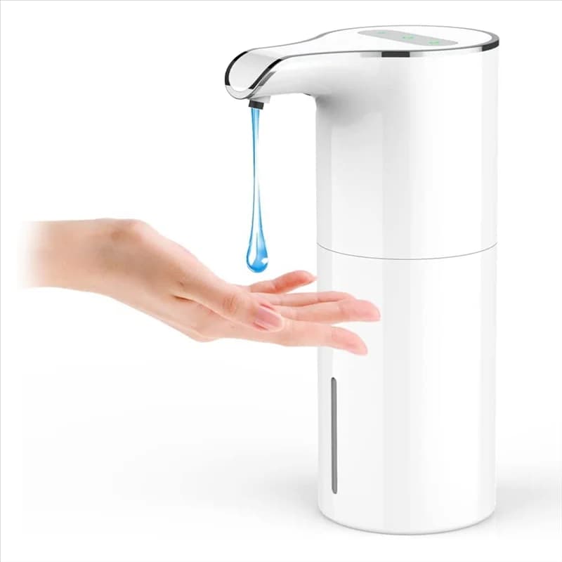 Dispenser di sapone Dispenser di sapone liquido elettrico ricaricabile USB automatico senza contatto Volume regolabile impermeabile 450Ml