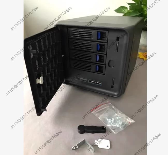 Nas-4-bay new chassis model a 4-bay mini home network storage with pci slot 195*205*265mm