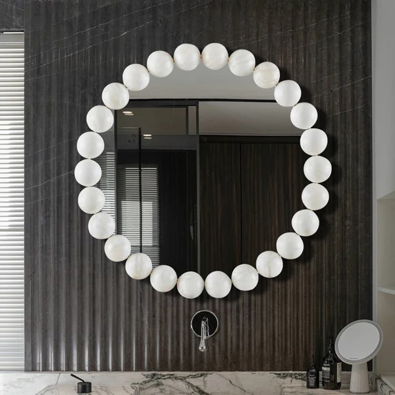 Specchi da bagno Decorazioni per la stanza del corpo completo Decorazioni per la casa Ornamenti Decorazione della camera dei bambini Boho Articoli per la decorazione della casa Lampada Miroir