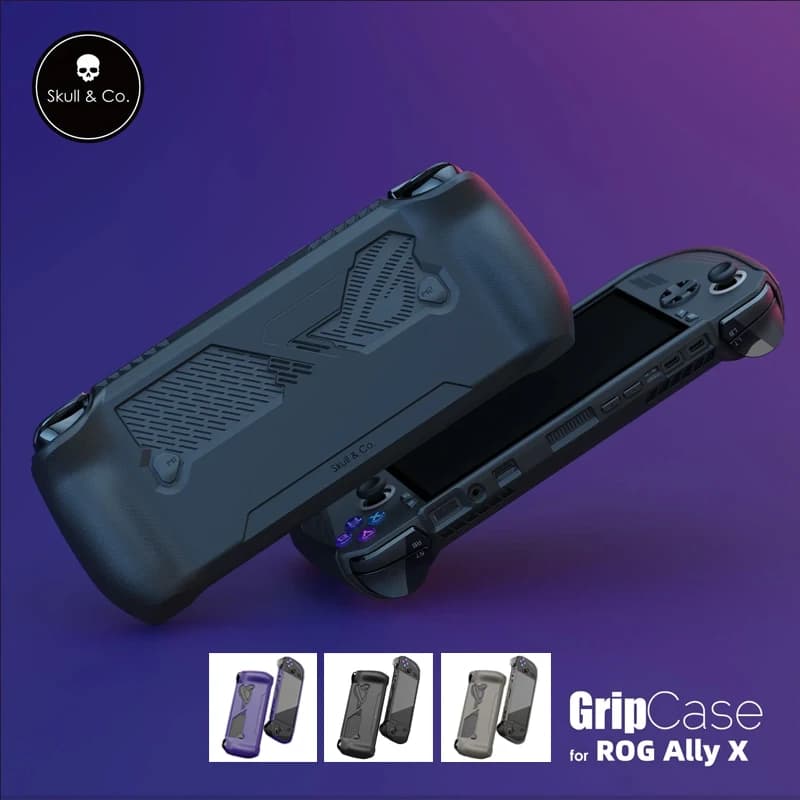 Skull & Co. Gripcase Ally X Custodia protettiva morbida Custodia protettiva Shell Accessorio per Rog Ally X Rog Custodia protettiva portatile
