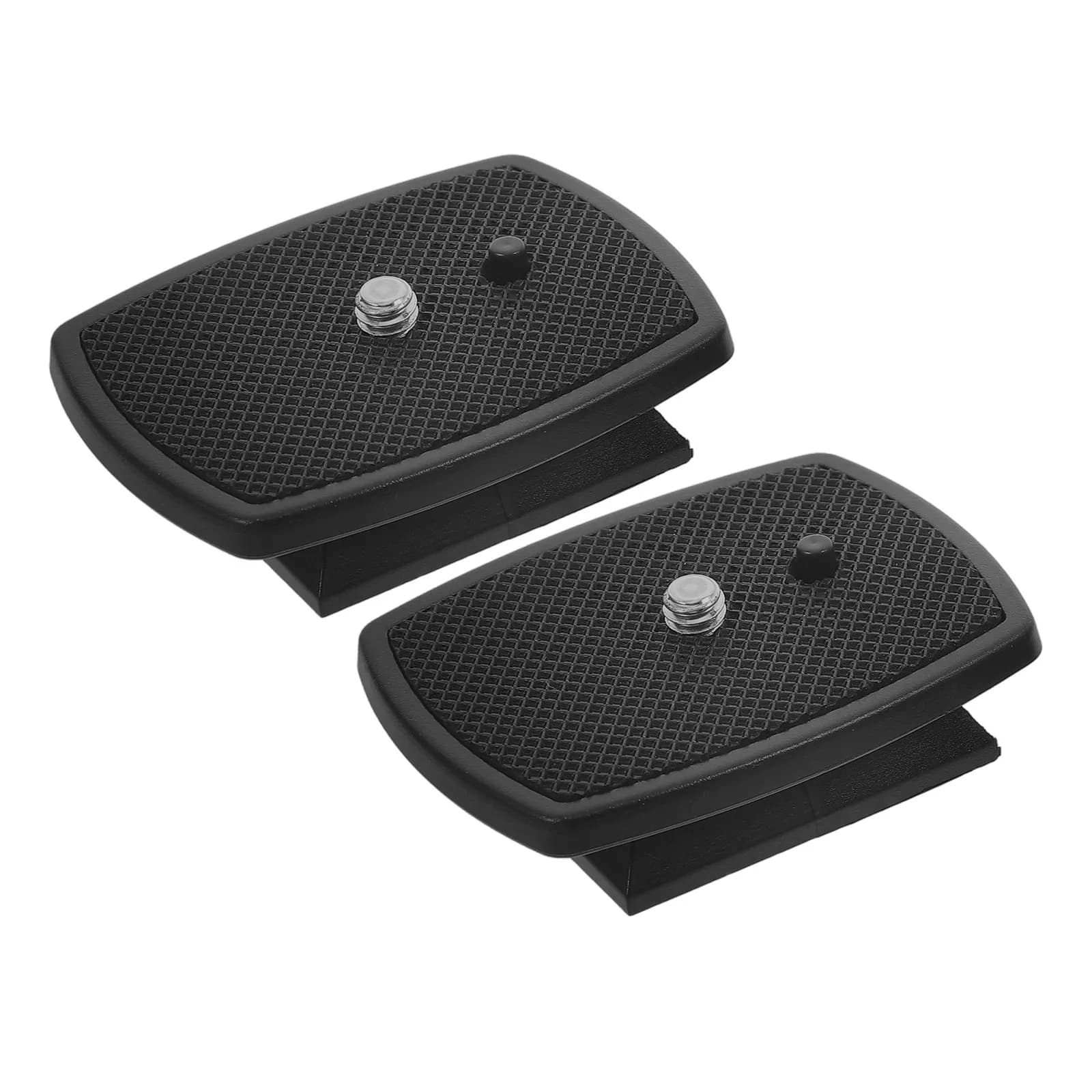 2Pcs Camera Quick Release Plate Heavy Duty Aluminum Tripod Mount Adapter for Dslr Camera Tripod Accessories Fast Secure