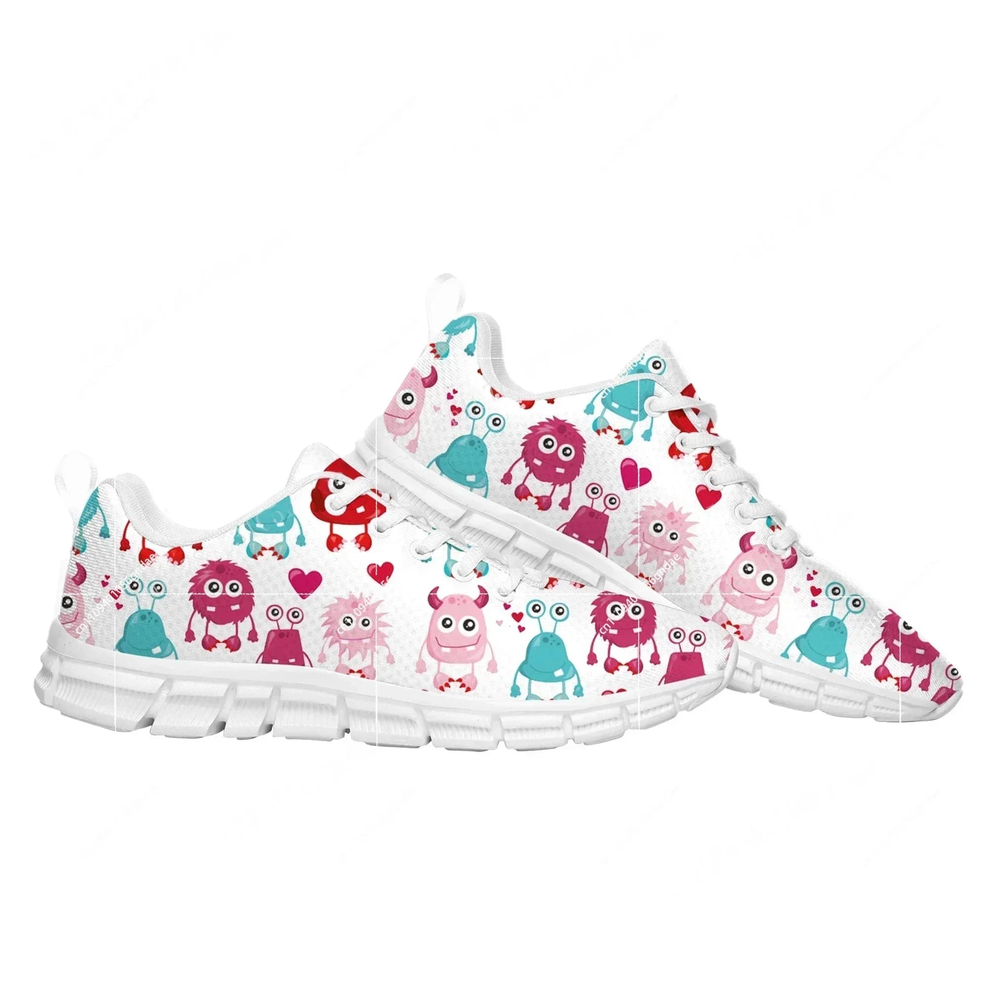 Scarpe Sportive Personalizzate My Singing Monsters, Sneaker Cartoon Game per Uomo e Donna, Scarpe su Misura per Coppie