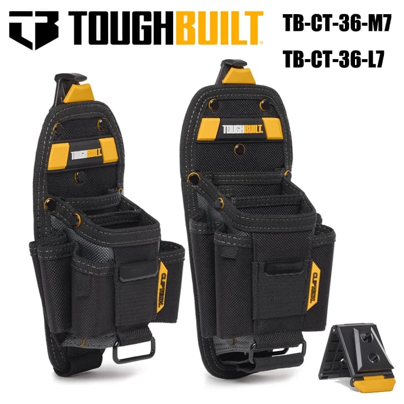 TOUGHBUILT TB-CT-36-M7 TB-CT-36-L7 Custodia a 7 tasche Borsa per attrezzi di archiviazione durevole per costruzione a 6 strati, robusta e media, di grandi dimensioni