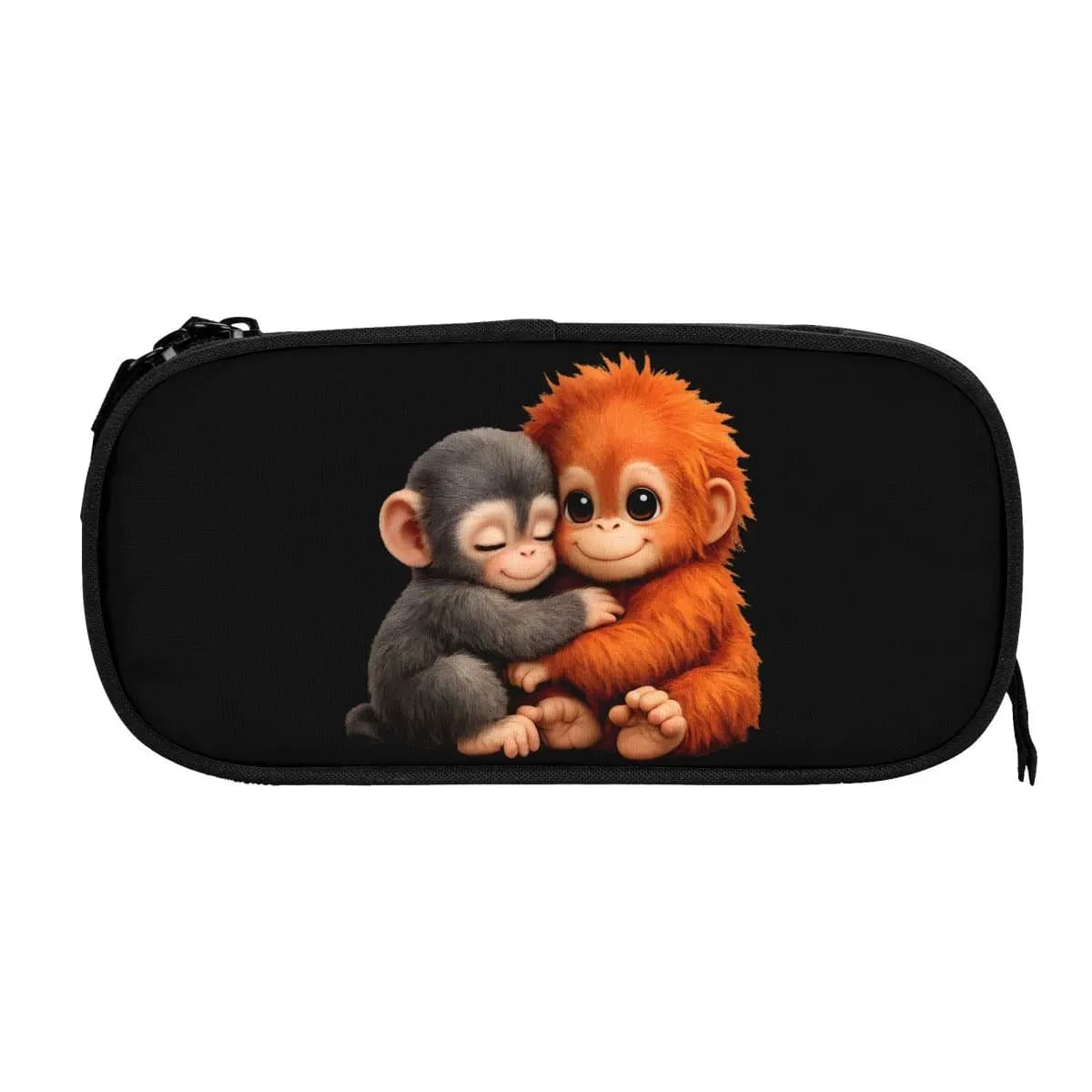 Punch Monkey pencil case, nice and fashionable, great ability, with zipper, for students and school