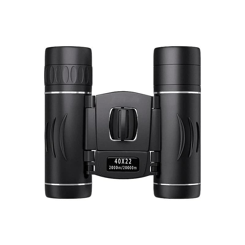 Binocolo HD 40x22 con BAK4 FMC, Mini Telescopio Pieghevole con Portata di 2000M, Ideale per Caccia, Sport, Campeggio e Viaggi