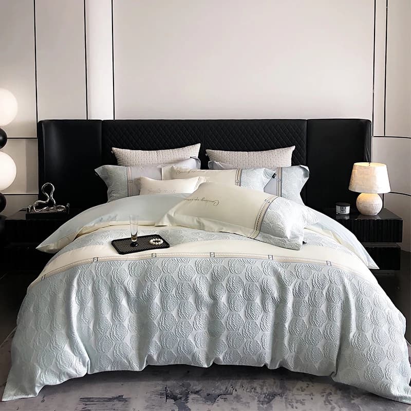 4 pcs high-end 180 pieces 100% cotton duvet 100% cotton duvet cover long-sleeved cotton four seasons 200X230 220X240