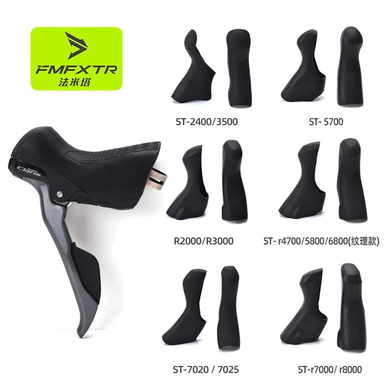 Copertura in silicone per leva cambio bici da corsa R2000/3000/7000/8000, protezione per cambio velocità, copertura per leva freno a mano 4700/5800/6800