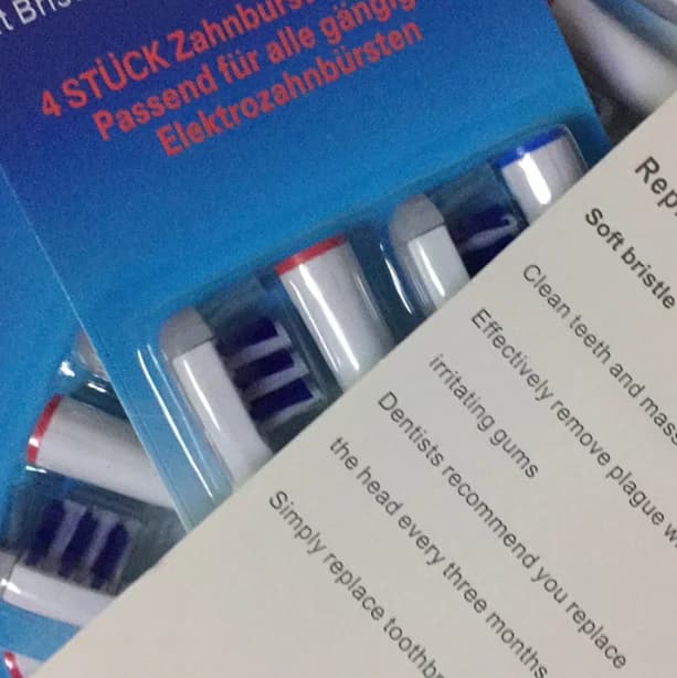 16/20PCS Per ORAL B Testine Spazzolino Da Denti Braun Compatibile di Ricambio Elettrico EB30-A di Ricambio SB-30A