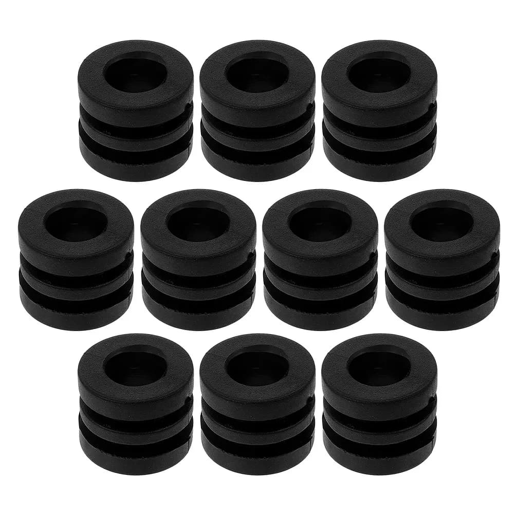 10 Pezzi Cuscinetti Elastici Ammortizzanti per Calcio Balilla, Ricambi per Tavoli da Calcio Balilla Multiplayer