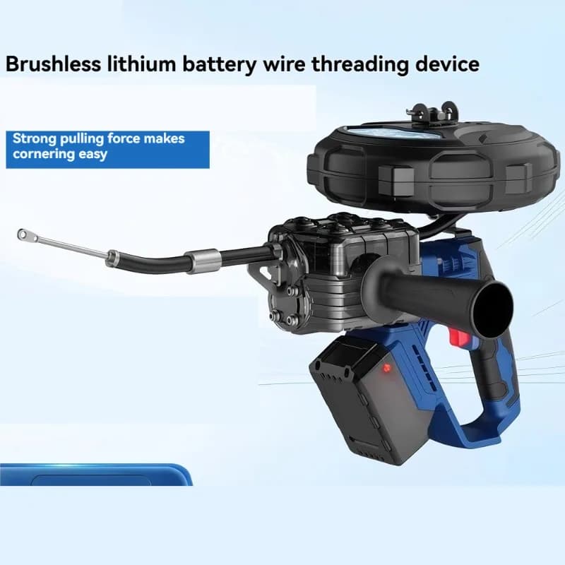 Fully Automatic Electric Wire Pulling Machine, Concealed Wire Fully Automatic Threading Machine, Lead Wire Threading Device