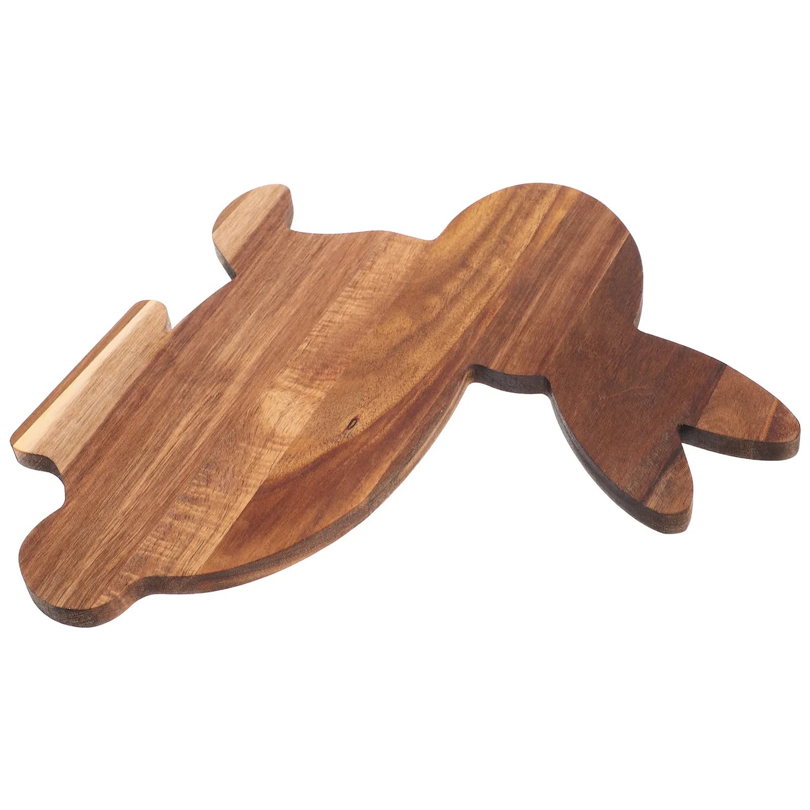 Bunny Shaped Wooden Food Serving Board Cutting Cheese Vegetables Fruits Decorative Kitchen Platter Charcuterie Tray Easter