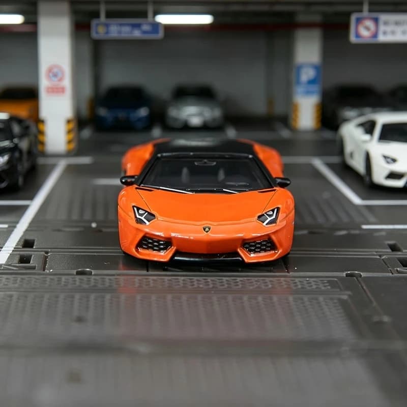 CCA 1:64 simulation Lamborghini LP700-4 alloy supercar model car suitable for collection and can be given as a gift